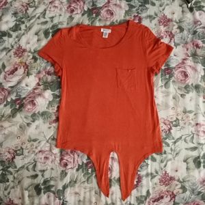 ADC XS Orange Crop Top